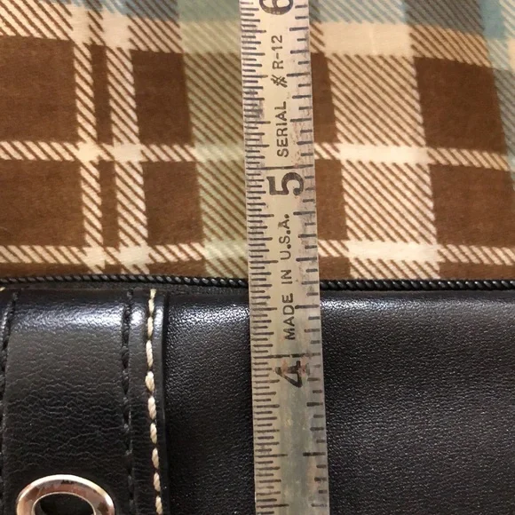 Coach Buckle Leather Wristlet - Picture 8 of 9